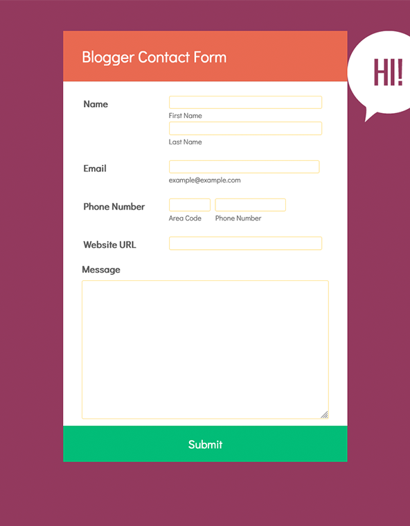 Detail Html Forum Template Nomer 32