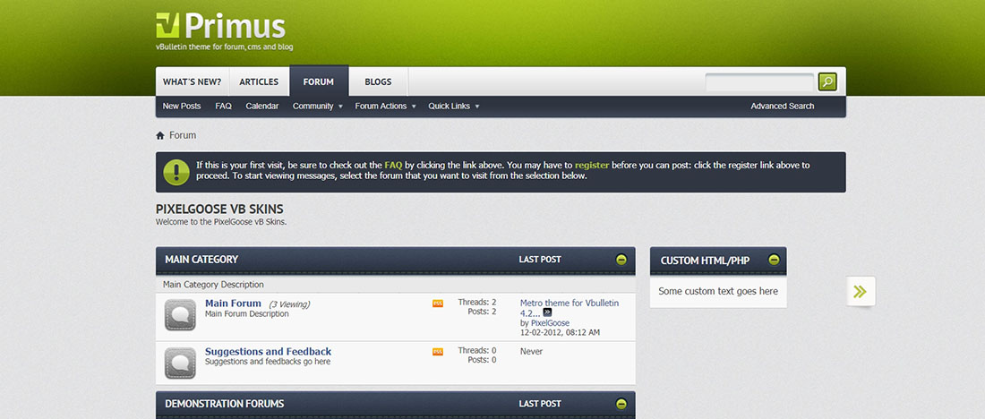 Detail Html Forum Template Nomer 44