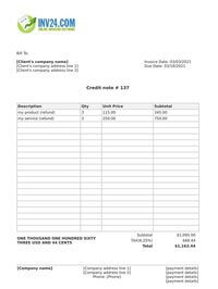 Detail Html Invoice Template Nomer 42