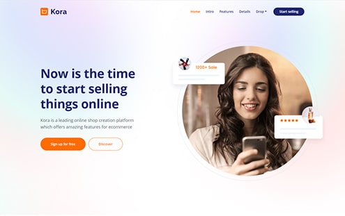 Detail Html Page Template Nomer 40