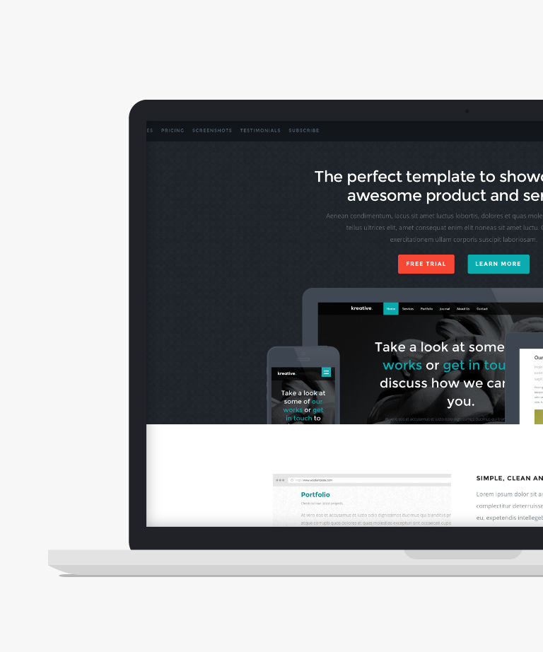 Detail Html Page Template Nomer 51