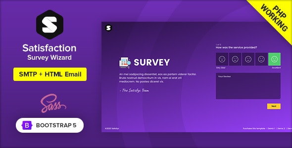 Detail Html Survey Template Nomer 28