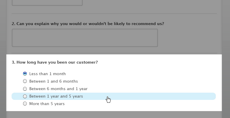 Detail Html Survey Template Nomer 37