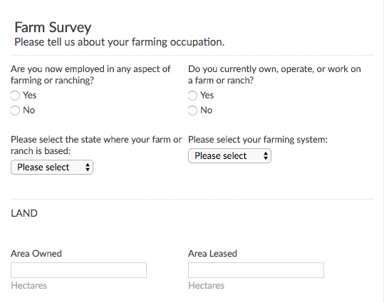 Detail Html Survey Template Nomer 51