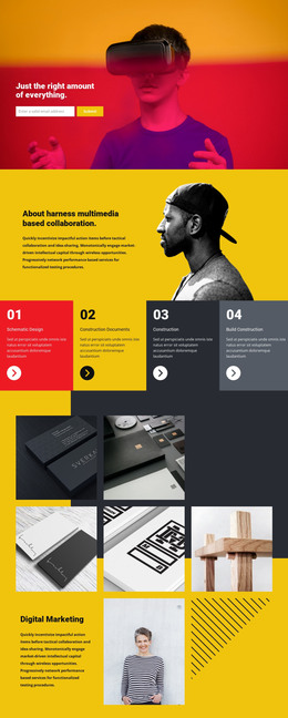 Detail Html Template Images Nomer 18