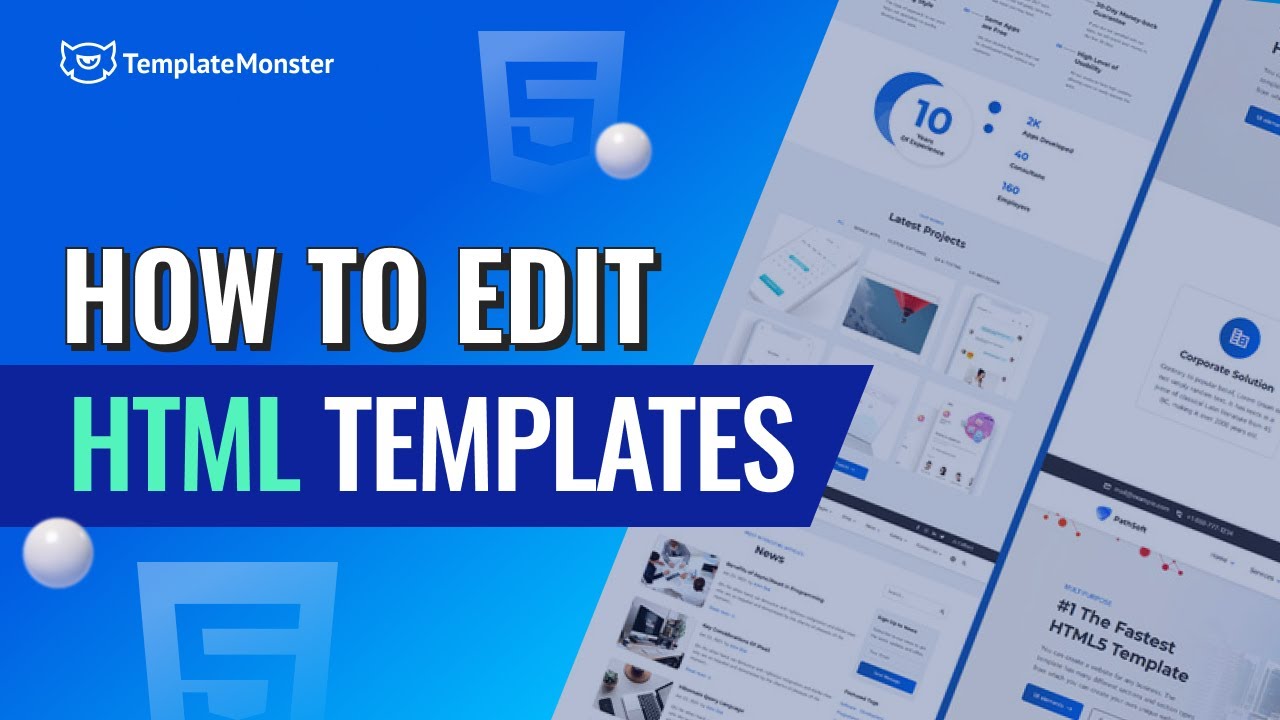 Detail Html Template Images Nomer 38