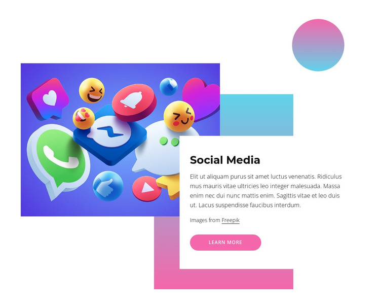 Detail Html Template Social Media Nomer 19