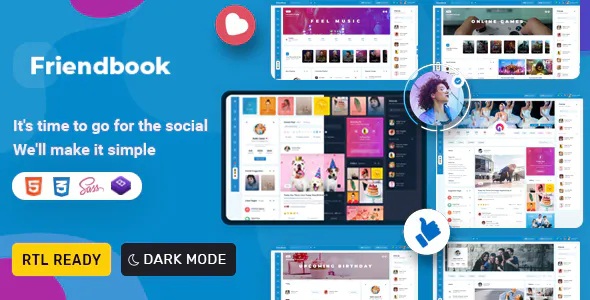 Detail Html Template Social Media Nomer 46