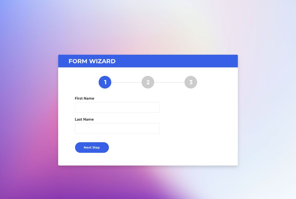 Detail Html Wizard Template Nomer 9