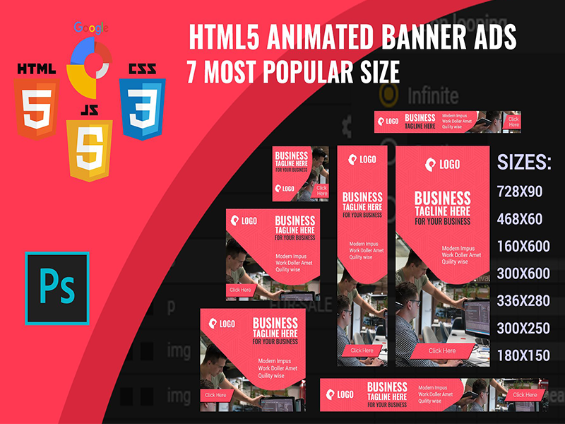 Html5 Banner Template - KibrisPDR