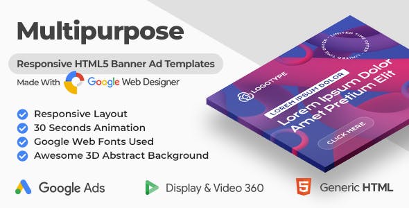 Detail Html5 Banner Template Nomer 28