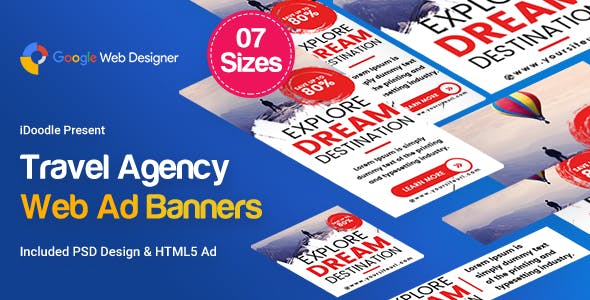 Detail Html5 Banner Template Nomer 30