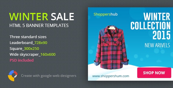 Detail Html5 Banner Template Nomer 47