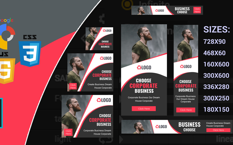 Detail Html5 Banner Template Nomer 9