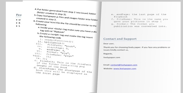 Detail Html5 Flip Book Template Free Download Nomer 18