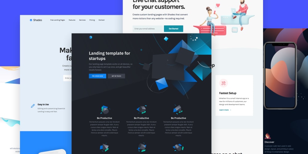 Detail Html5 Landing Page Template Nomer 2