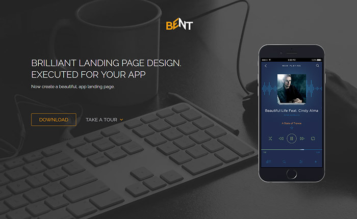 Detail Html5 Landing Page Template Nomer 10