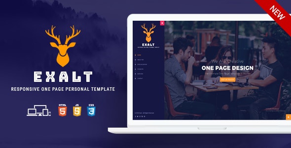 Detail Html5 Landing Page Template Nomer 39