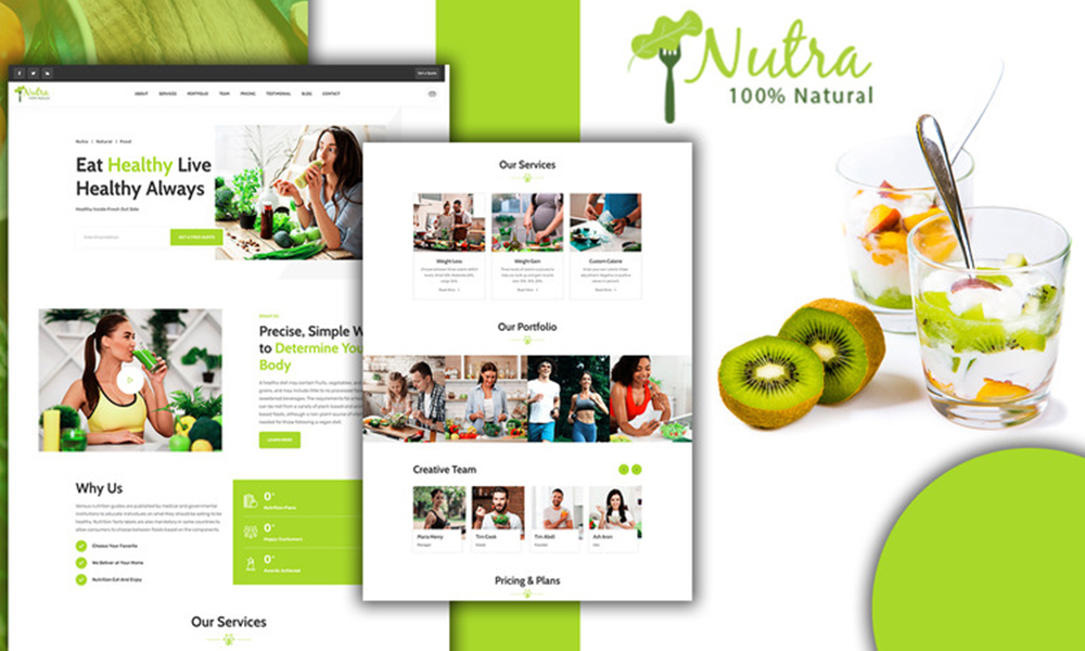 Detail Html5 Landing Page Template Nomer 46