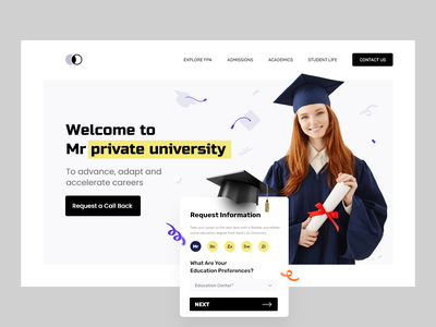 Detail Html5 University Template Nomer 14