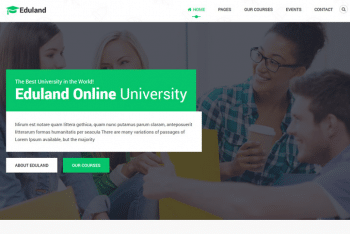 Detail Html5 University Template Nomer 33