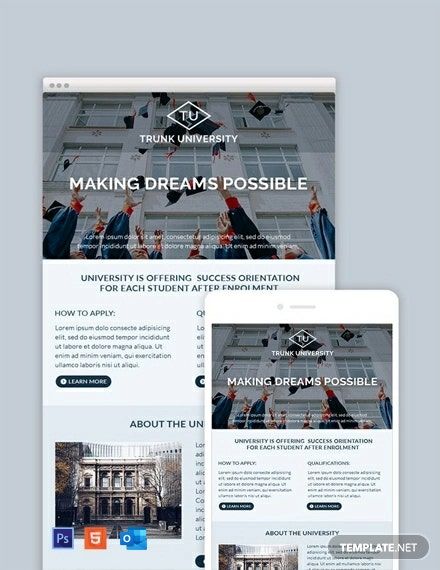 Detail Html5 University Template Nomer 36