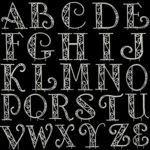 Detail Huruf Alphabet Bahasa Inggris Nomer 26