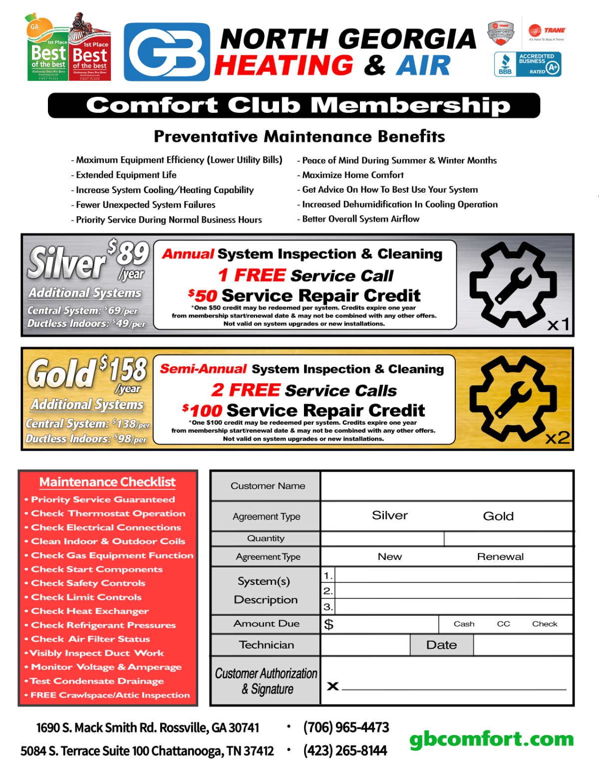 Detail Hvac Maintenance Contract Template Nomer 41