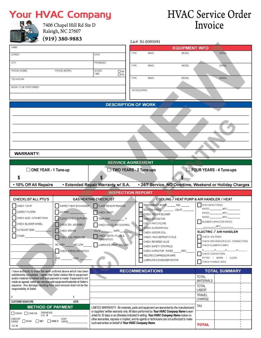 Hvac Report Template - KibrisPDR