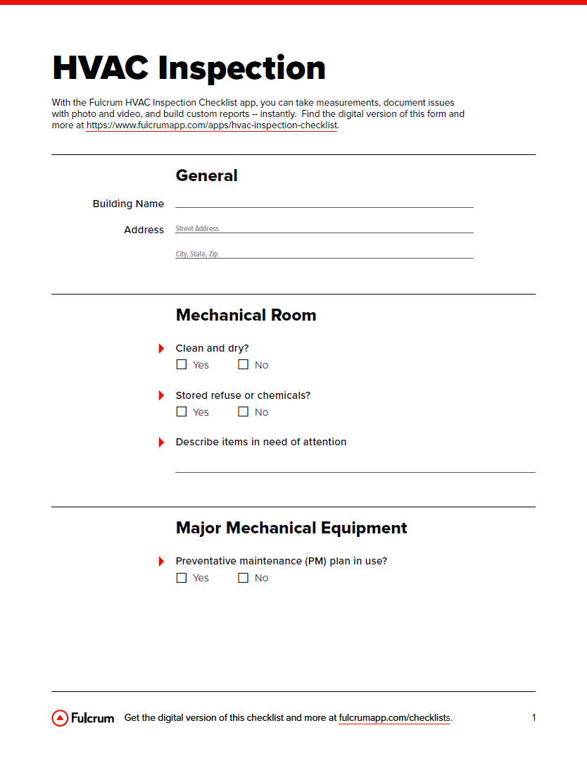 Detail Hvac Report Template Nomer 12