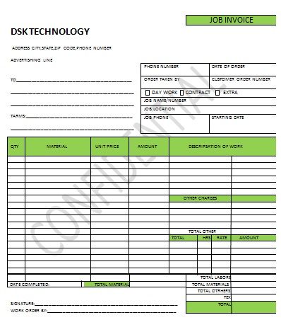 Detail Hvac Report Template Nomer 7