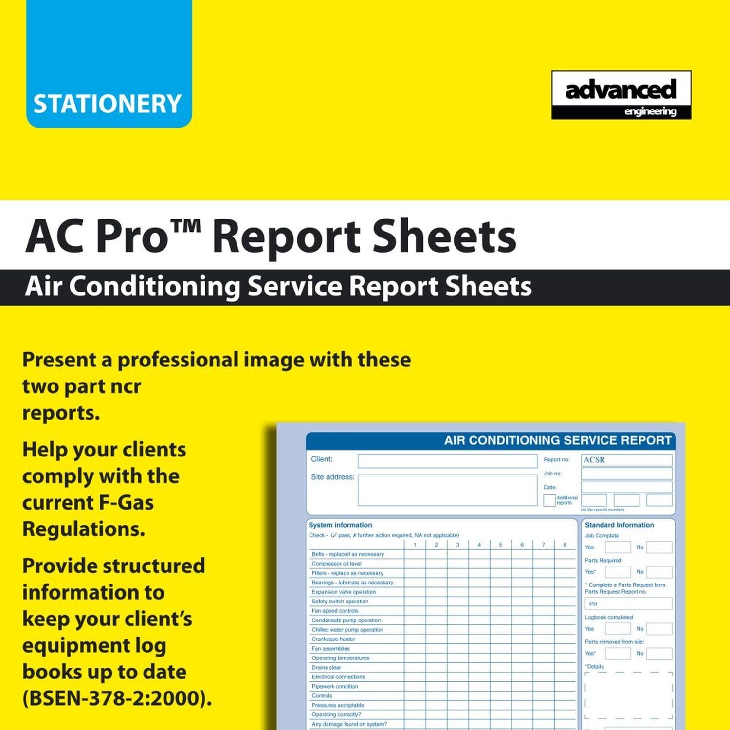 Detail Hvac Service Report Template Nomer 43