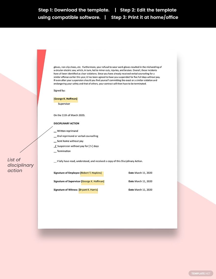 Detail I Have Read And Understood Template Nomer 31