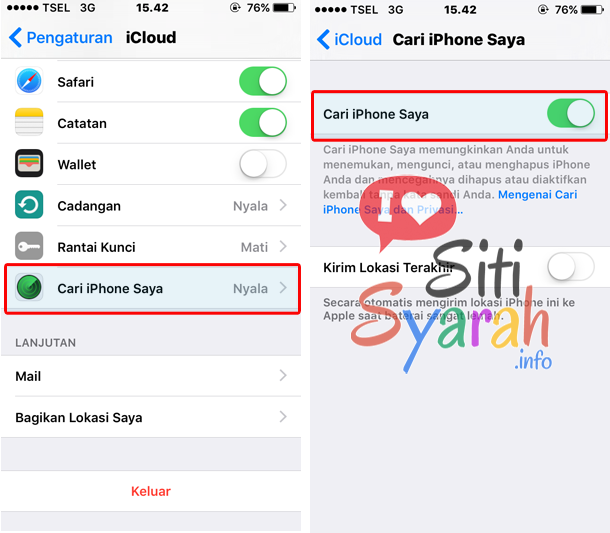 Detail Icloud Cari Iphone Saya Nomer 22