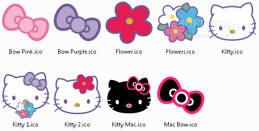 Detail Icon Hello Kitty Nomer 20