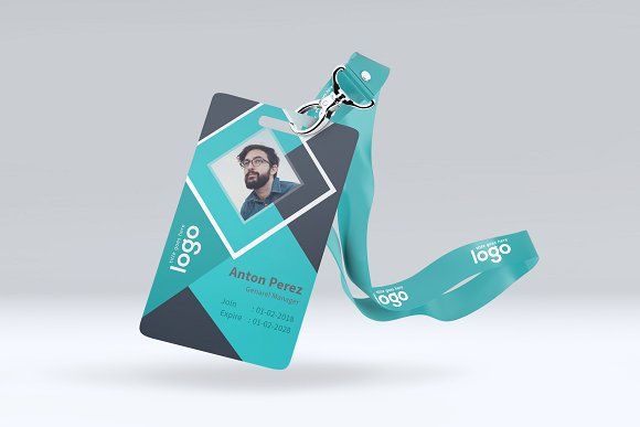 Detail Id Card Design Template Nomer 20