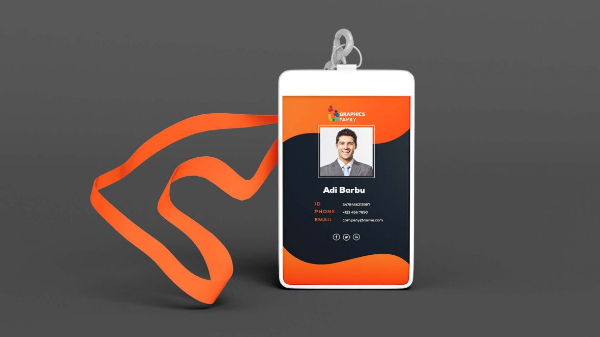 Detail Id Card Design Template Nomer 33