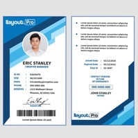 Detail Id Card Design Template Nomer 36