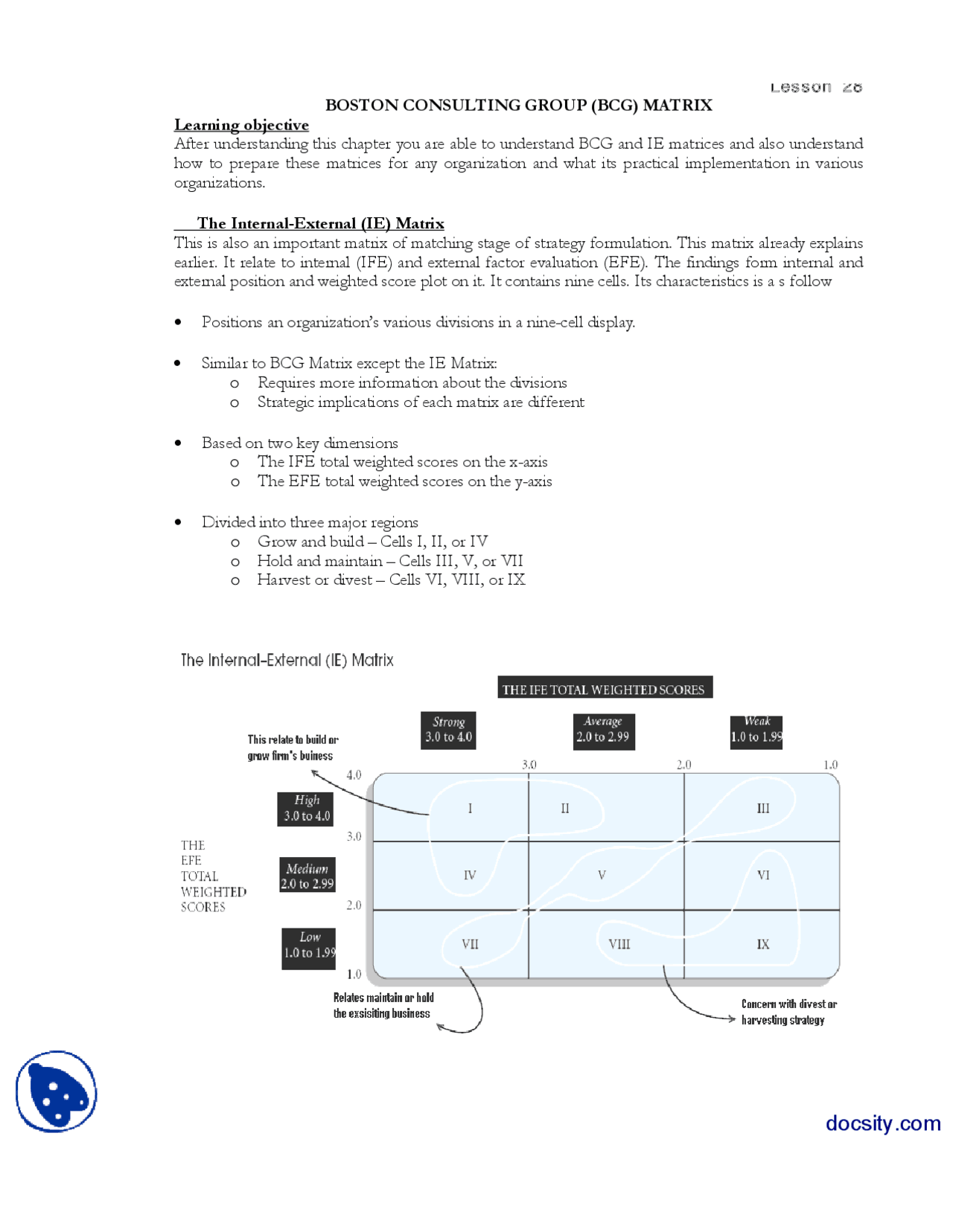 Detail Ie Matrix Template Nomer 9