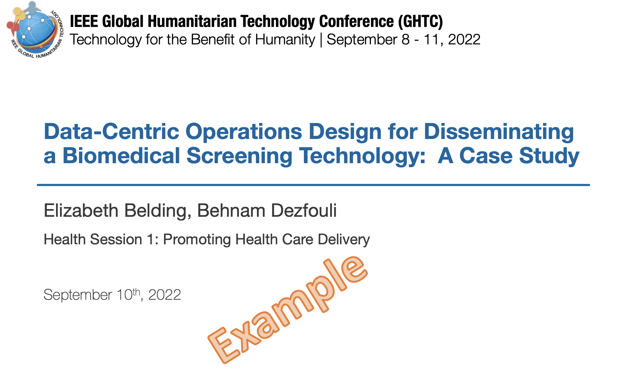 Detail Ieee Conference Ppt Template Nomer 24