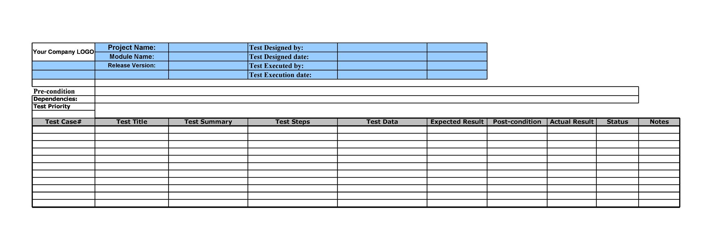 Detail Ieee Test Case Template Nomer 14