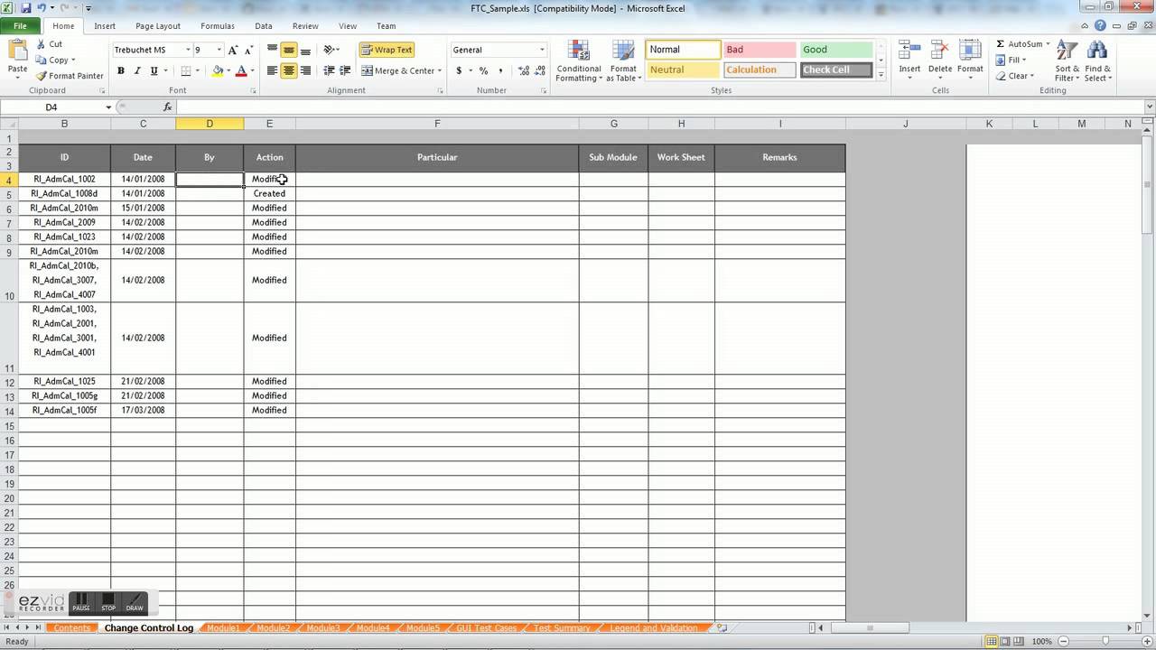 Detail Ieee Test Case Template Nomer 26