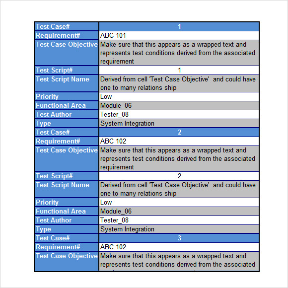 Detail Ieee Test Case Template Nomer 31