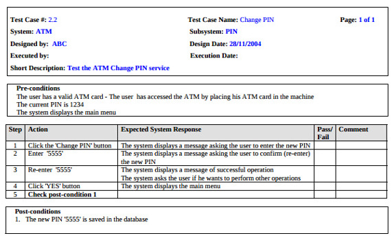 Detail Ieee Test Case Template Nomer 40