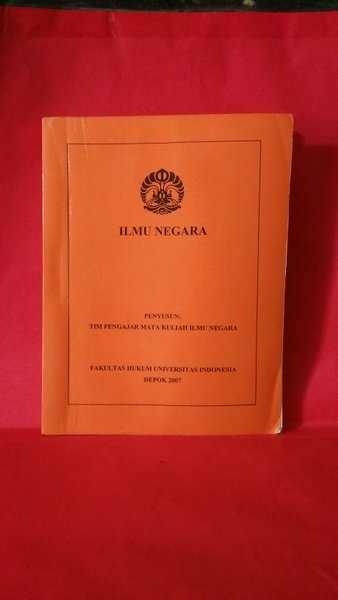 Detail Ilmu Negara Buku Nomer 50