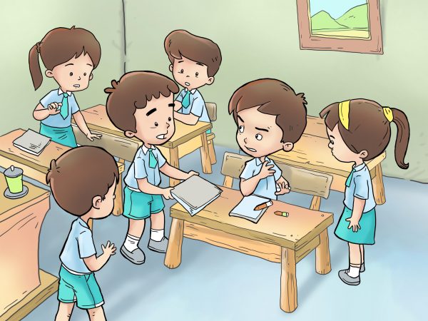 Detail Ilustrasi Buku Pelajaran Nomer 5