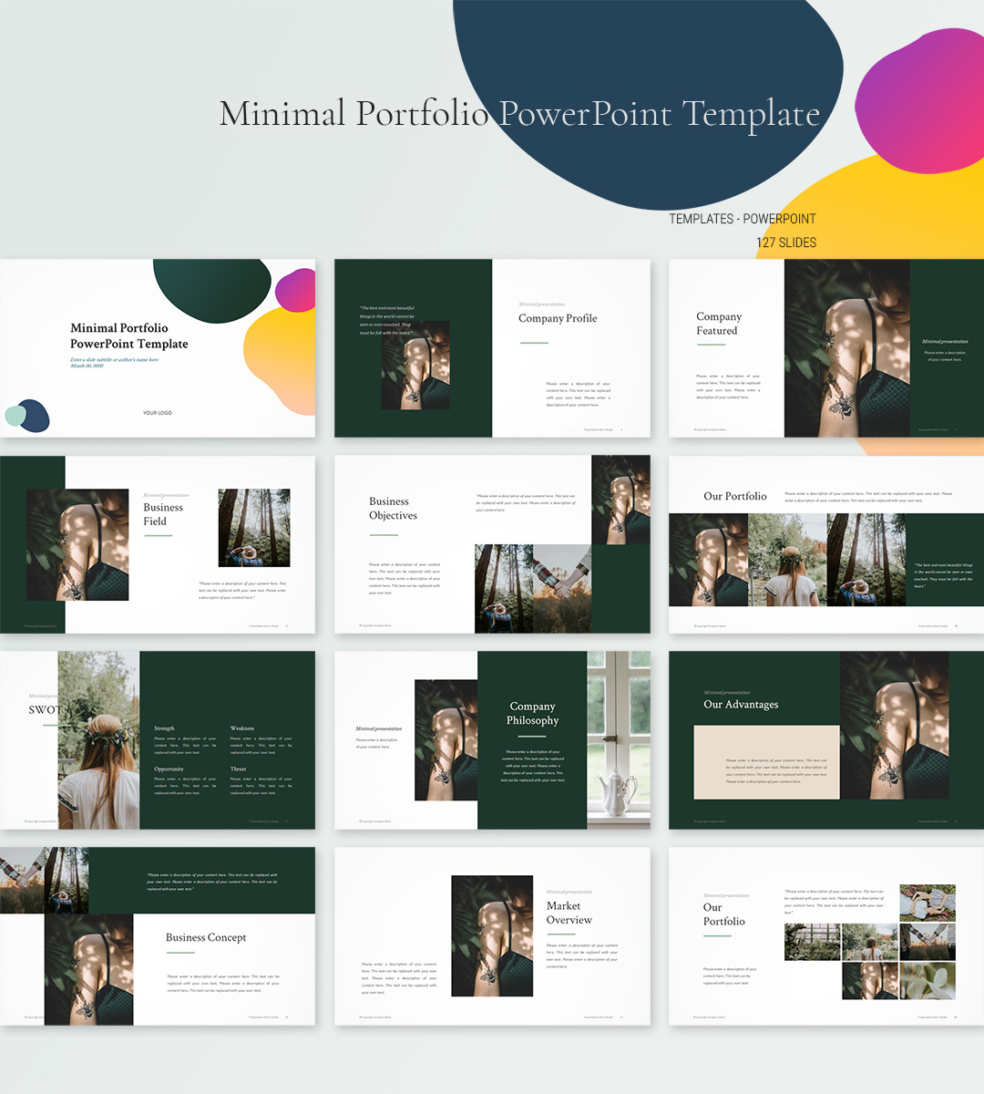 Detail Image Portfolio Template Nomer 56