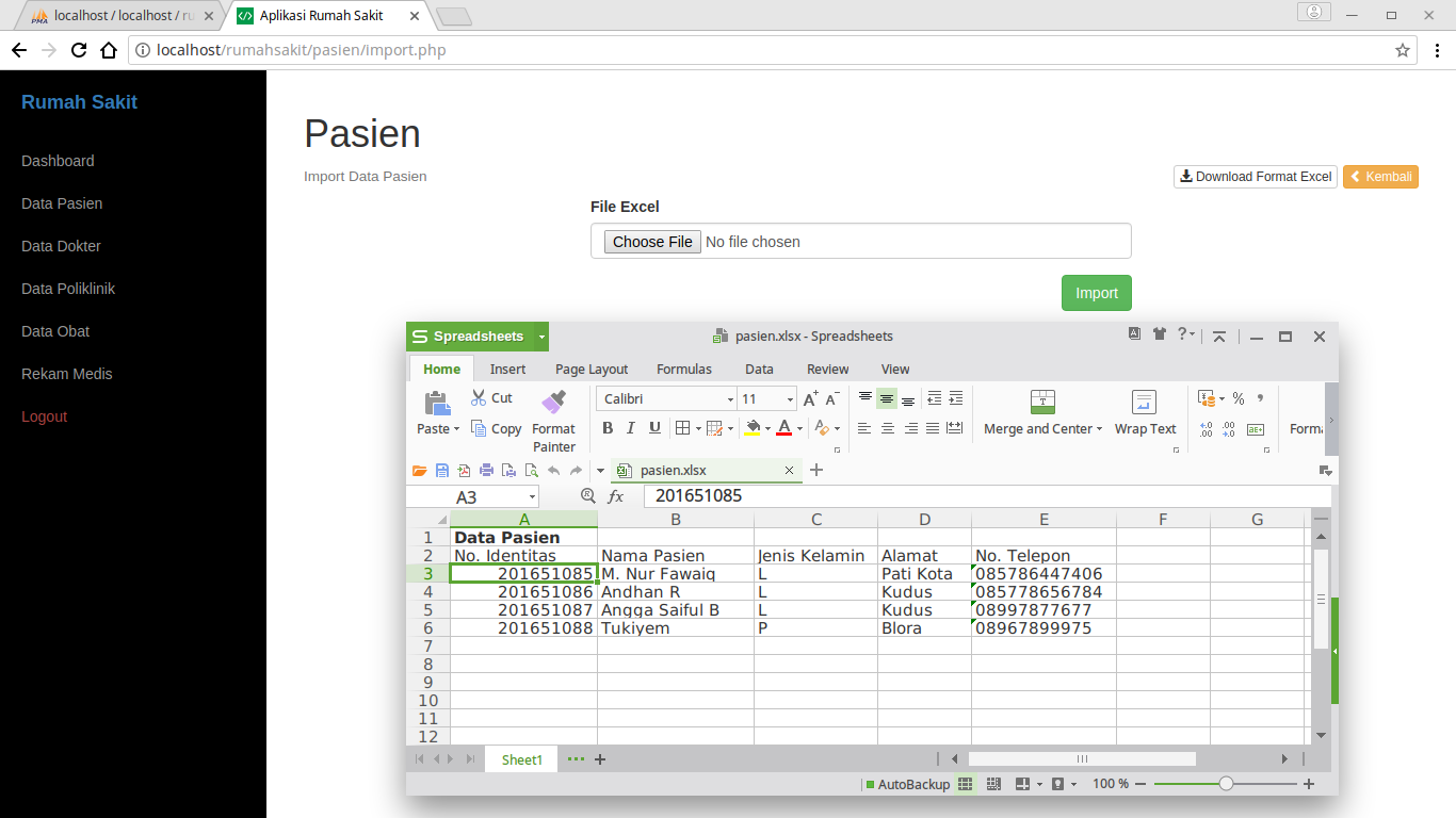 Detail Import Data Gambar Excel Ke Database Nomer 52