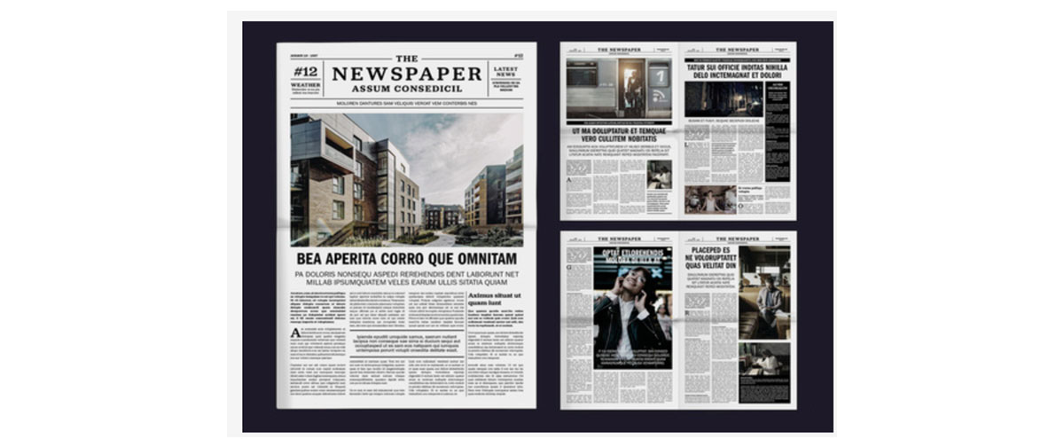 Detail Indesign Newspaper Template Nomer 13