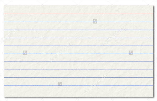 Detail Index Card Template Nomer 19